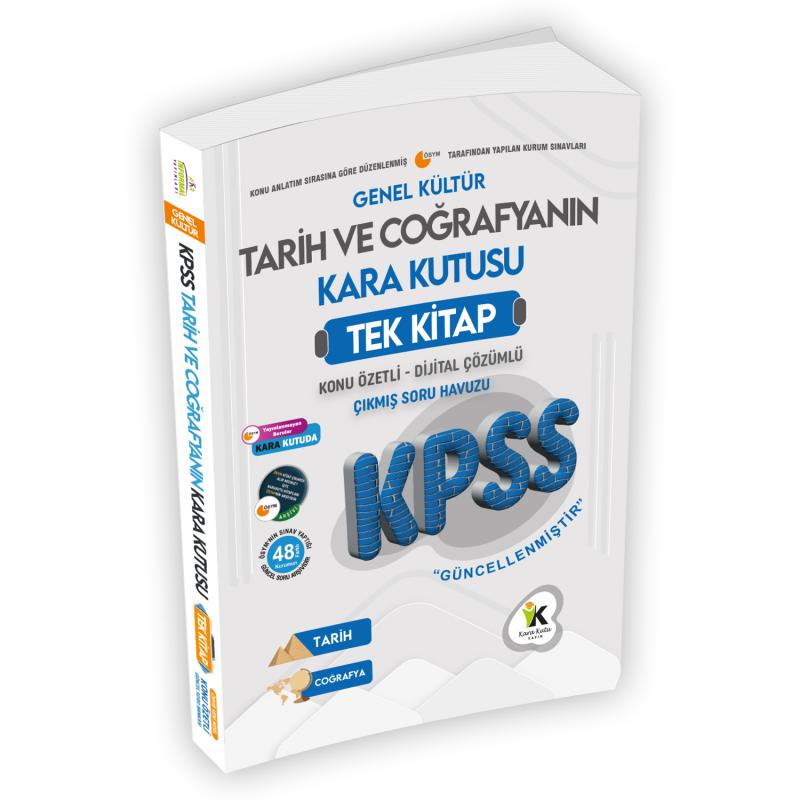 Kpss Ortaöğretim Genel Kültür Tarih ve Coğrafyanın Kara Kutusu Çıkmış Soru Bankası K.Ö. D.Çözümlü