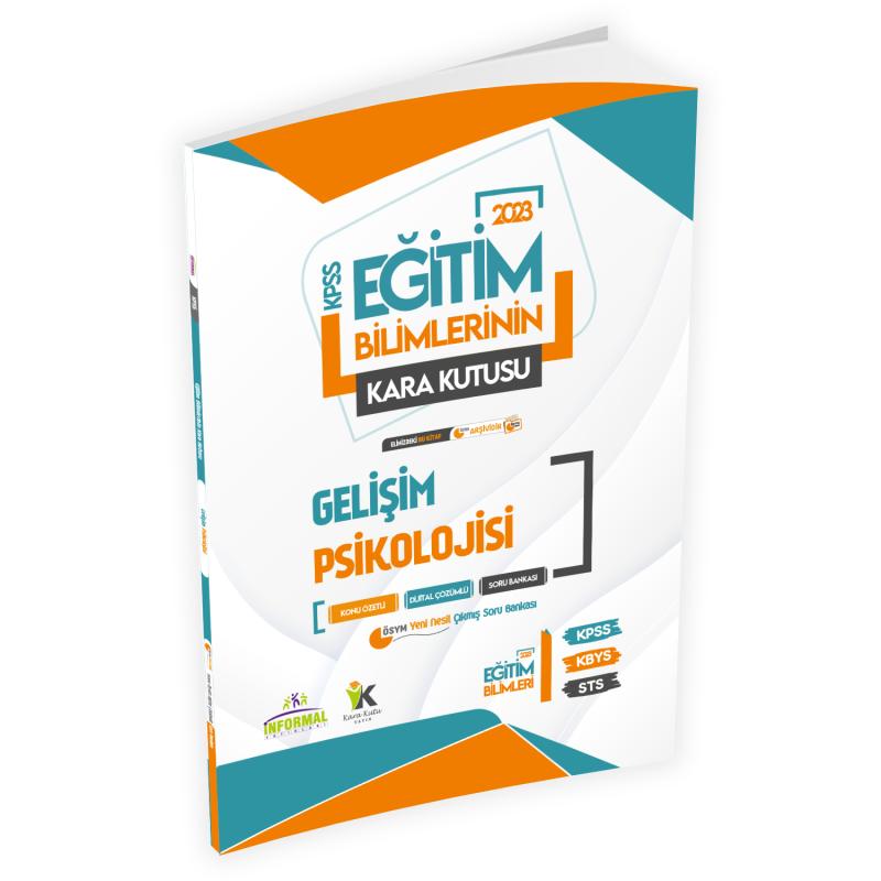 Eğitim Bilimlerinin Kara Kutusu GELİŞİM Psikolojisi Konu Özetli Dijital Çözümlü Soru Bankası