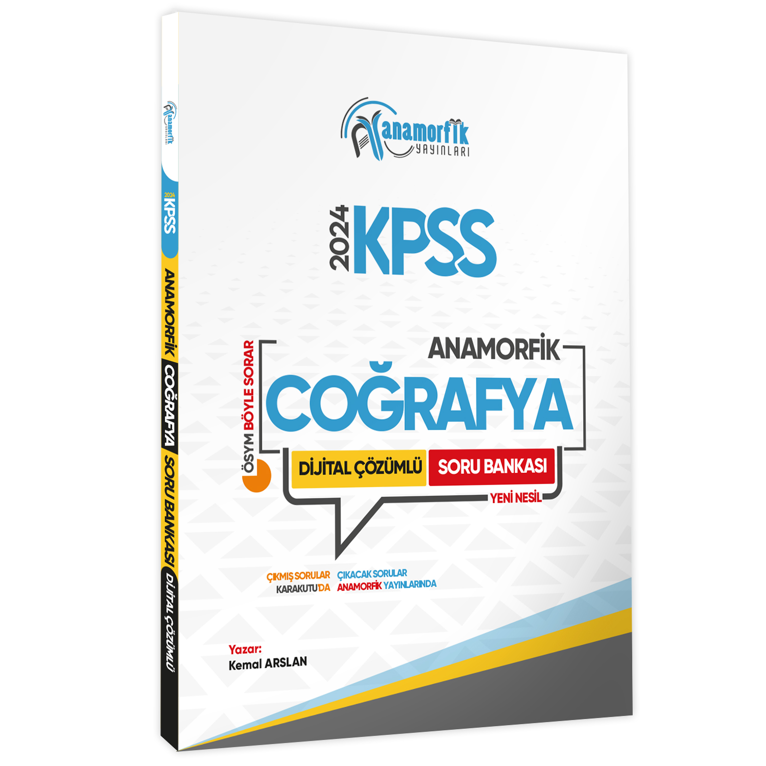 2024 KPSS Coğrafyanın Karakutusu ve Anamorfik Coğrafya Soru Bankası 2li Set Yeni Müfredat D. Çözümlü
