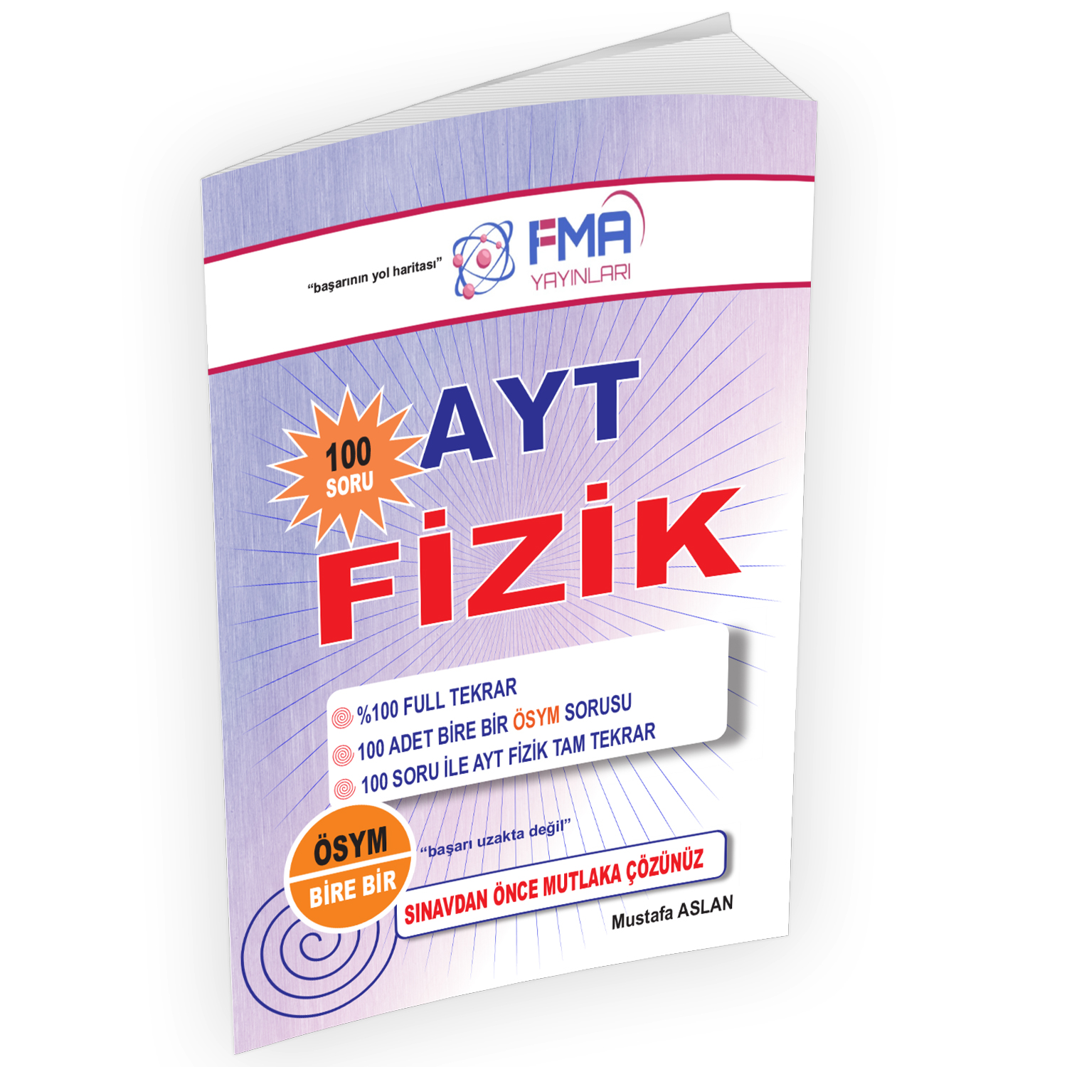 2024 AYT Fizik 100 Soru Full Tekrar Soru Bankası FMA Yayınları