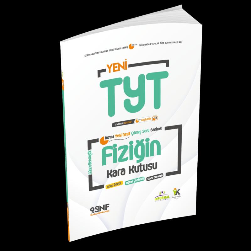 2023 TYT FİZİĞİN Kara Kutusu 1.Kitap Konu Ö.Dijital Çözümlü ÖSYM Soru BANKASI (9.Sınıf TYT konuları)